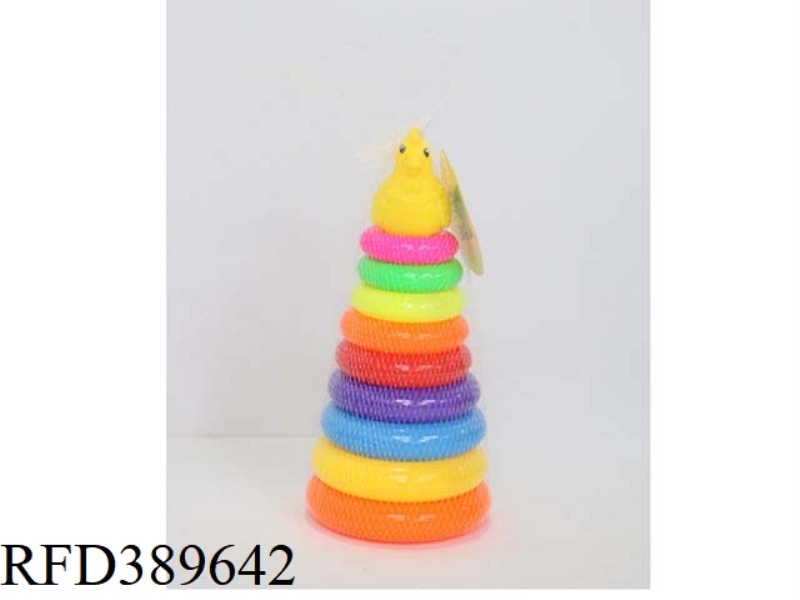 8-LAYER ROUND RAINBOW RING CHICKEN