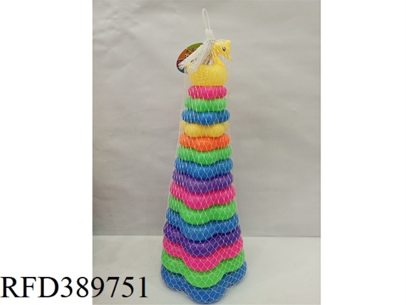 RAINBOW PLUM RING SWAN