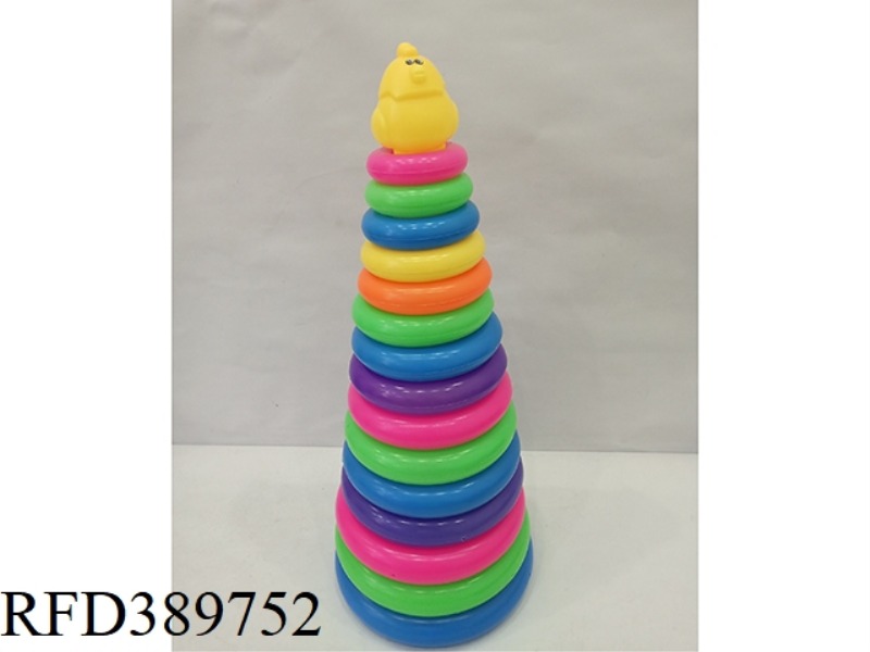 RAINBOW CIRCLE RING CHICKEN