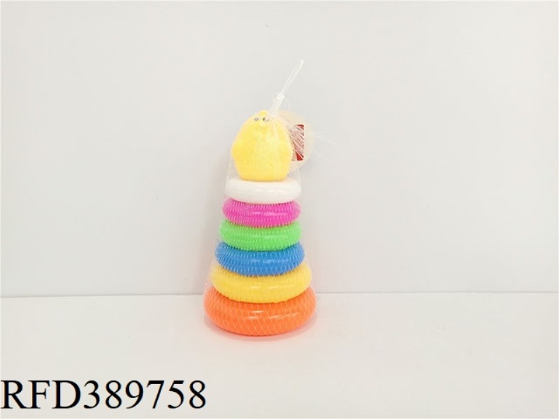 RAINBOW CIRCLE RING CHICKEN