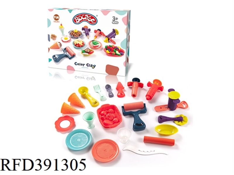 COLOR MUD SET (8 CANS 2 OUNCES) 28PCS