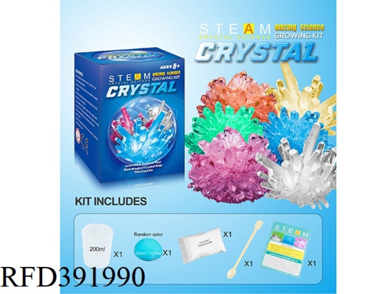 CRYSTAL PLANTING GROWTH EXPERIMENT