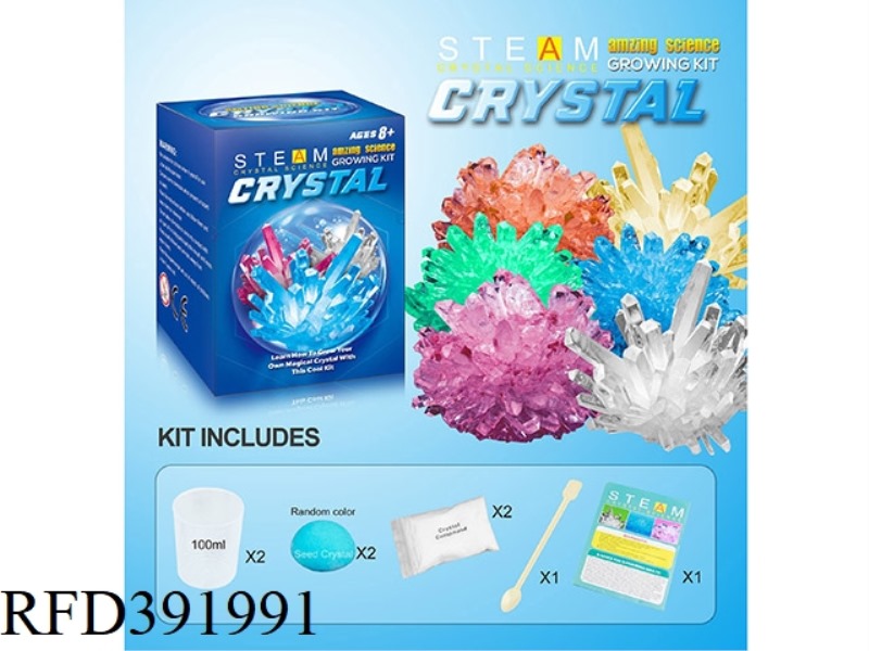 CRYSTAL PLANTING GROWTH EXPERIMENT
