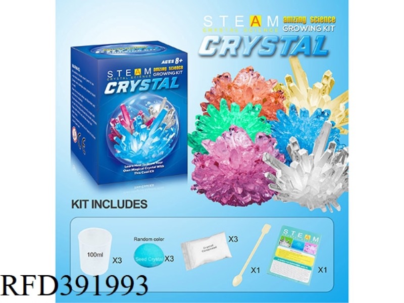 CRYSTAL PLANTING GROWTH EXPERIMENT