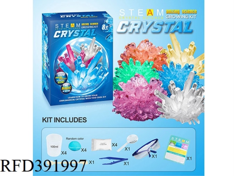CRYSTAL PLANTING GROWTH EXPERIMENT