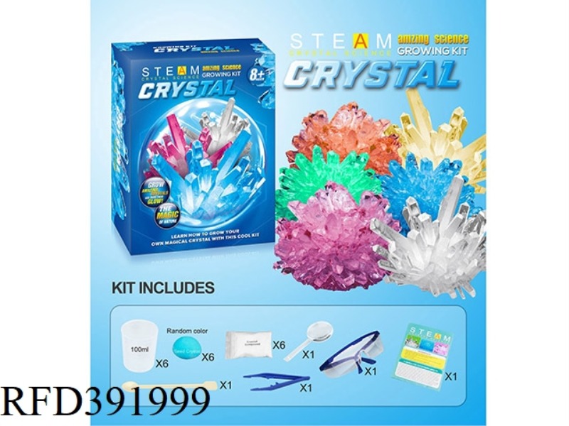 CRYSTAL PLANTING GROWTH EXPERIMENT