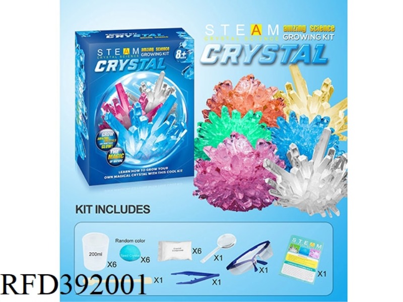 CRYSTAL PLANTING GROWTH EXPERIMENT