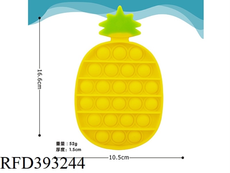 SILICONE PINEAPPLE THINKING CHESS