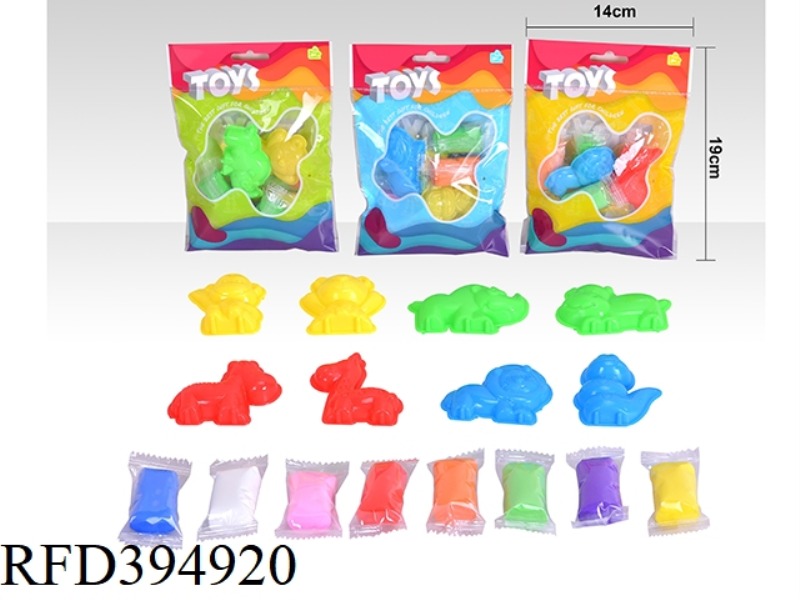 COLOR BAG LIGHT CLAY (RANDOM 8 CLAY + RANDOM 2 IMPRESSIONS)