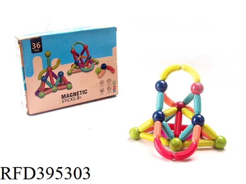 MAGNETIC ROD 36PCS