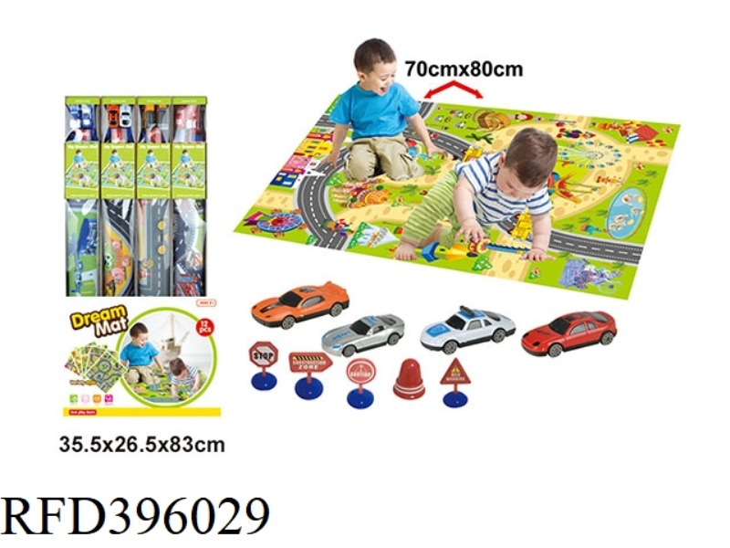 PARK TRAFFIC CARPET MAP (12PCS)