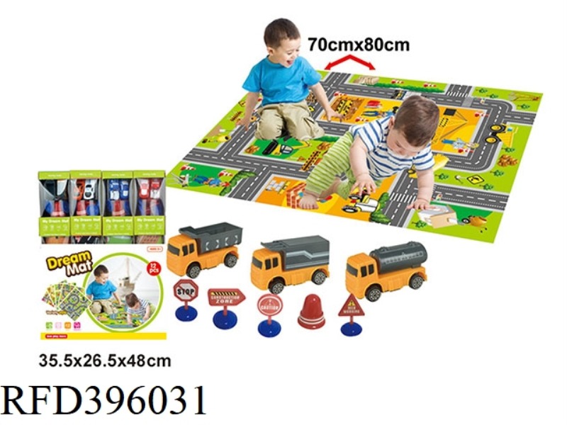 ENGINEERING TRAFFIC CARPET MAP (12PCS)