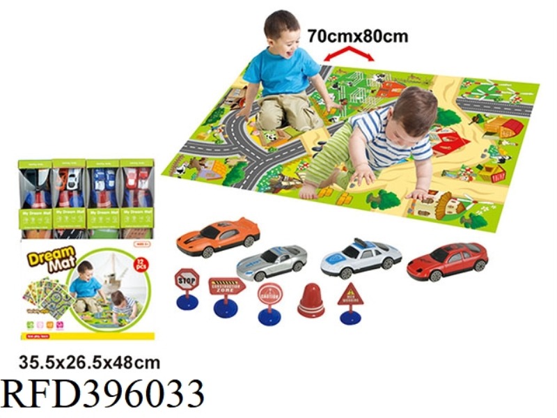 FARM TRAFFIC CARPET MAP (12PCS)