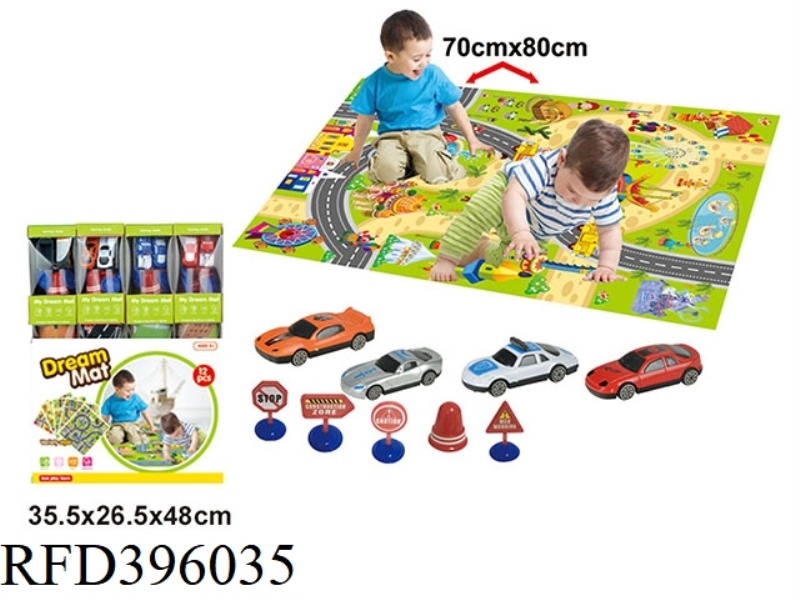 PARK TRAFFIC CARPET MAP (12PCS)