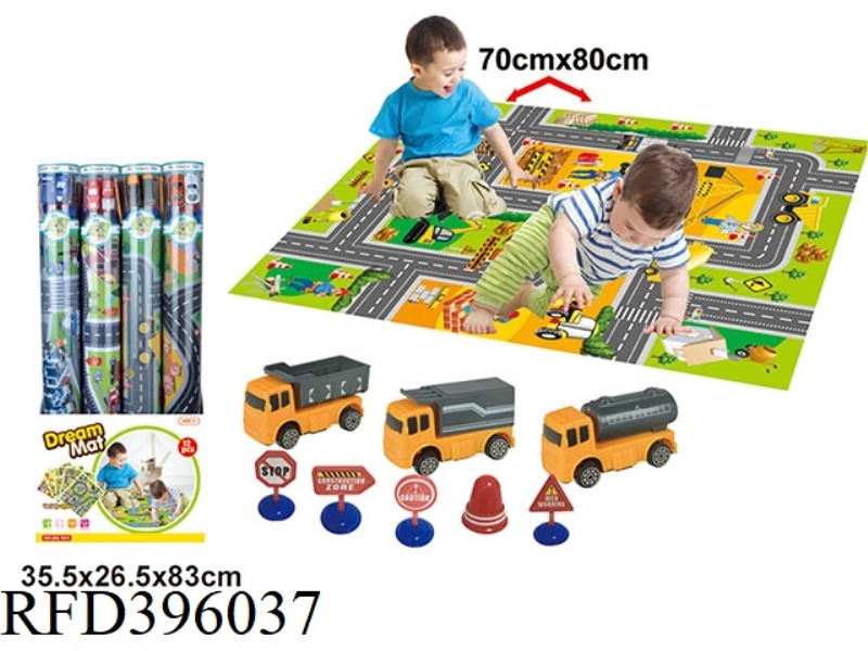 ENGINEERING TRAFFIC CARPET MAP (12PCS)