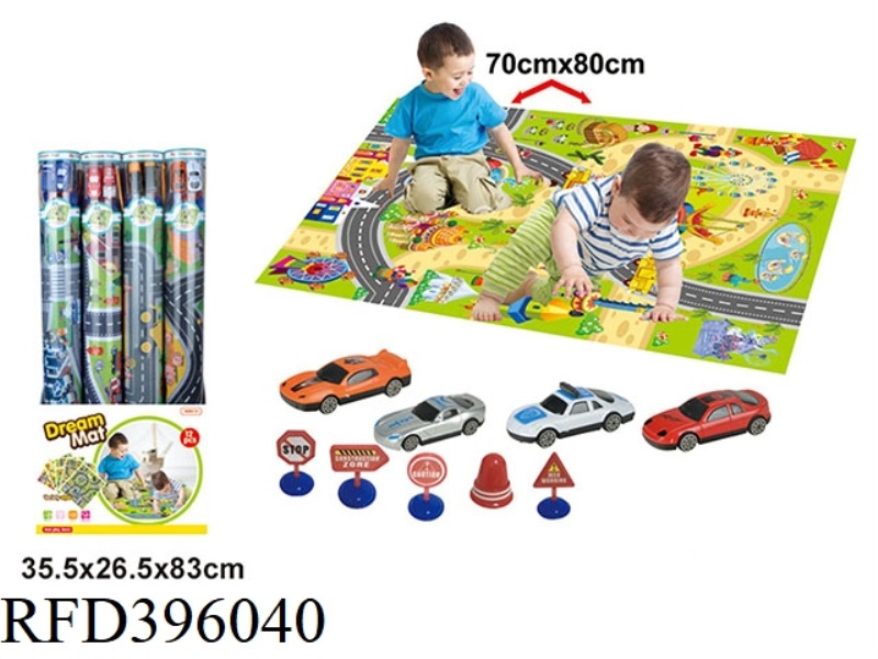 PARK TRAFFIC CARPET MAP (12PCS)