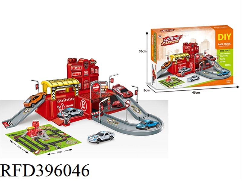 3D RACING CARPET SCENE