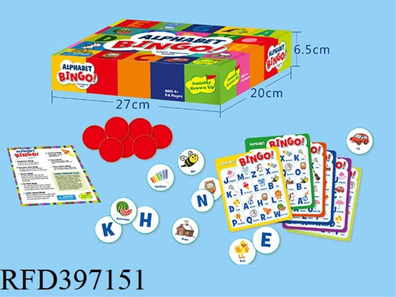 ALPHABET. BOARD GAME