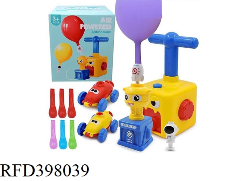 POWERED BALLOON CAR