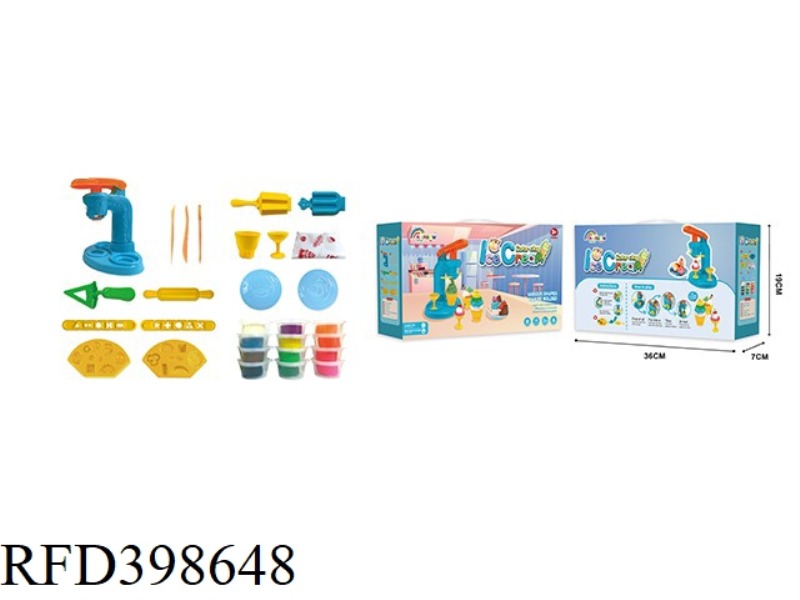 COLOR MUD ICE CREAM MACHINE