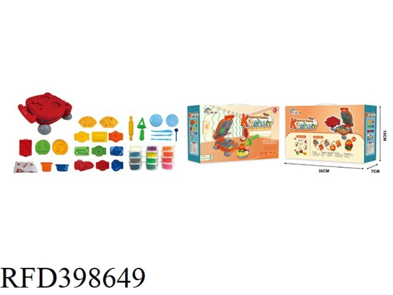COLOR MUD BURGER MACHINE