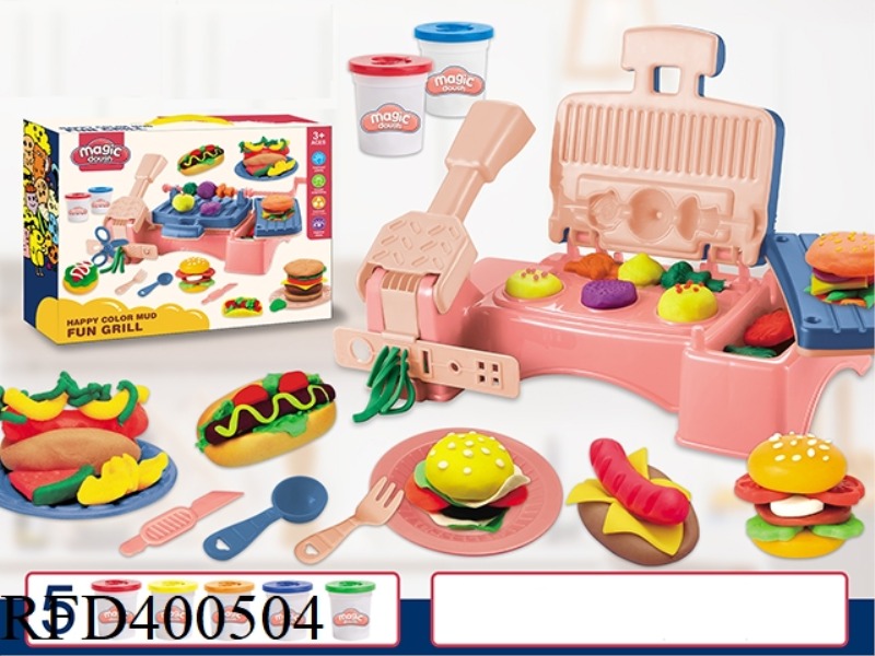 BBQ GRILL COLOR MUD SET