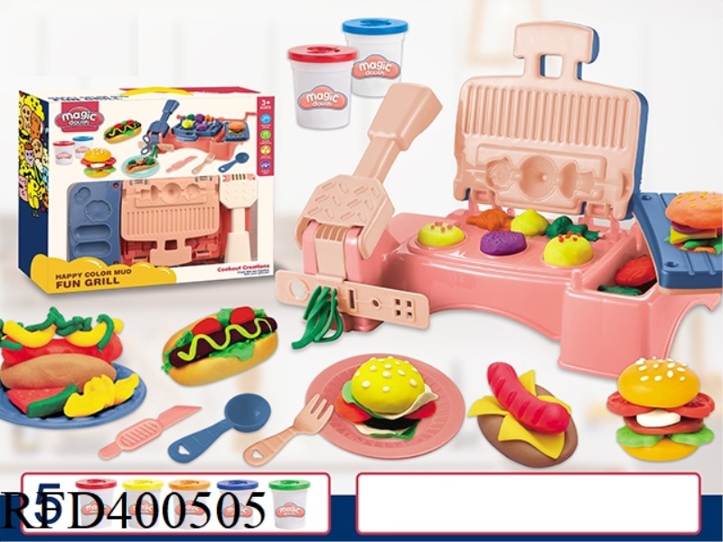 BBQ GRILL COLOR MUD SET