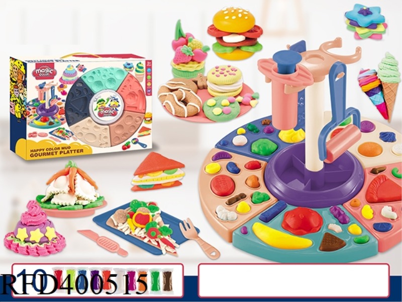 GOURMET PLATTER COLOR MUD SET