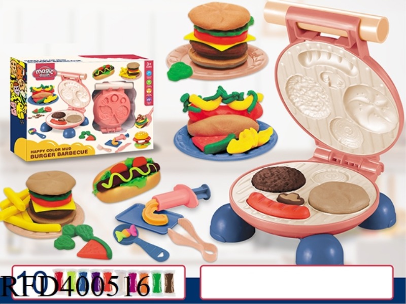 BURGER MACHINE COLOR MUD SET