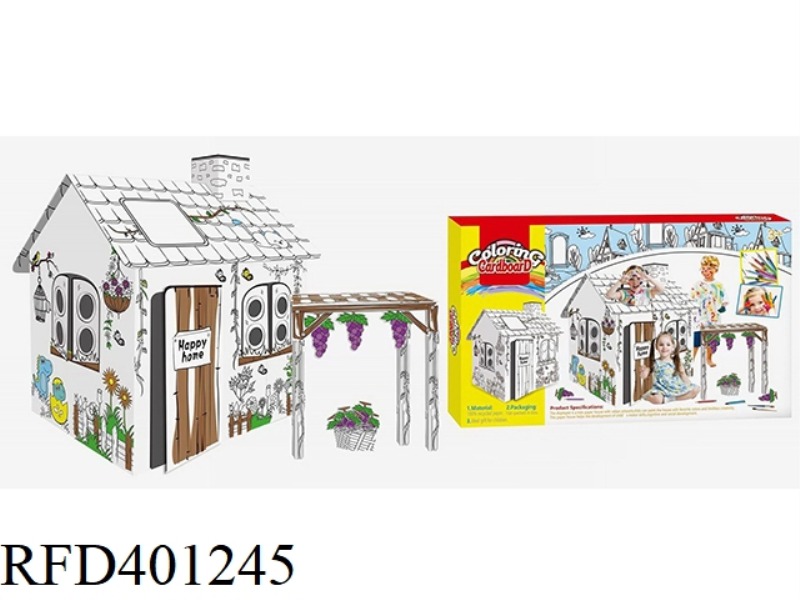 CREATIVE GRAFFITI-DIY THREE-DIMENSIONAL ASSEMBLY CLUSTER VINEYARD