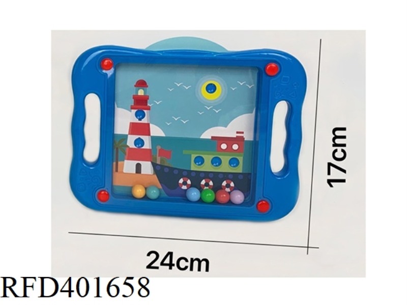 PUZZLE LARGE BALANCE BALL GAME (2 COLORS MIXED)