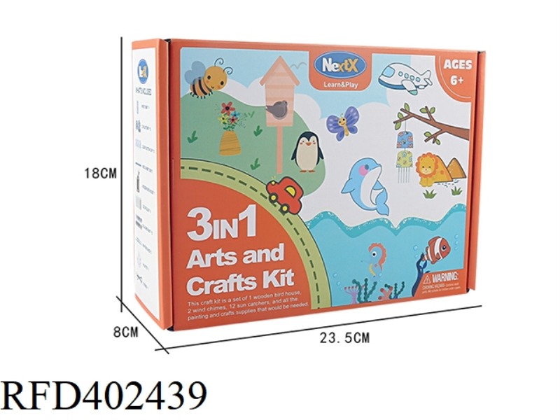3 IN 1 PAINTING SET