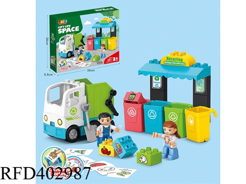 GARBAGE SORTING ENVIRONMENTAL CAR
