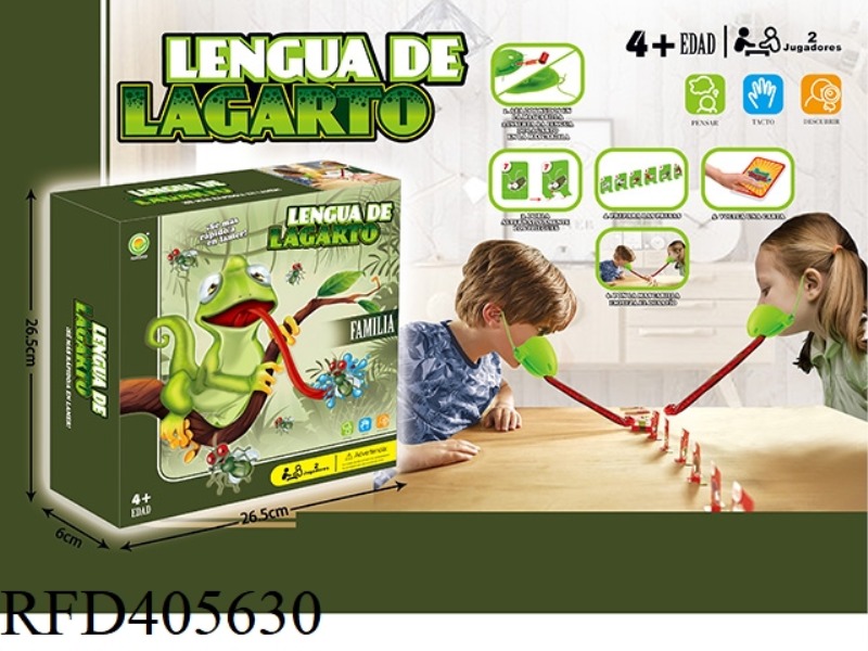 COMPETITIVE CHAMELEON BOARD GAME