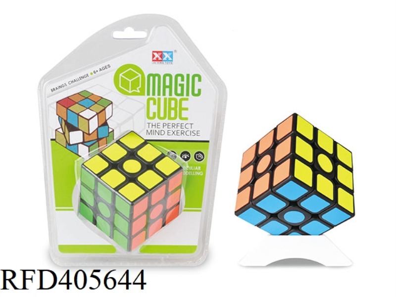 THIRD-ORDER 5.5 BLACK STICKER FINGERTIP RUBIK'S CUBE