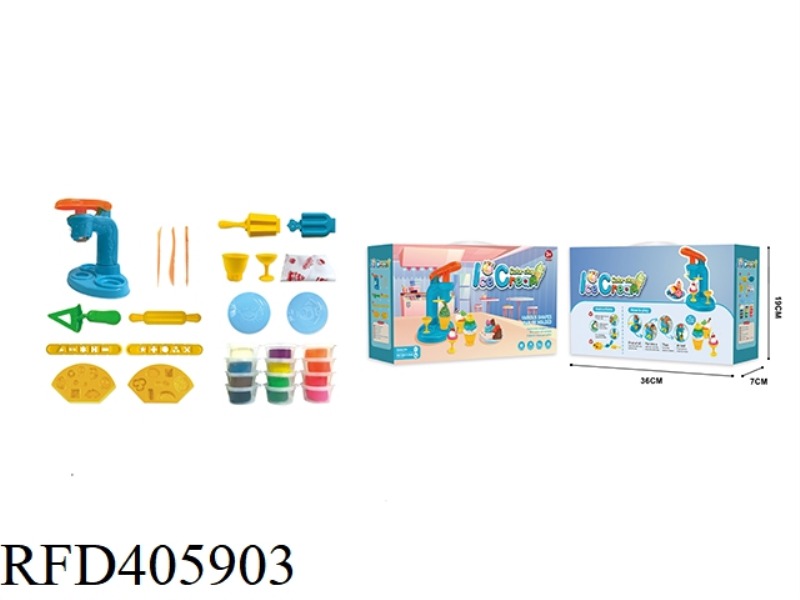 COLOR MUD ICE CREAM MACHINE