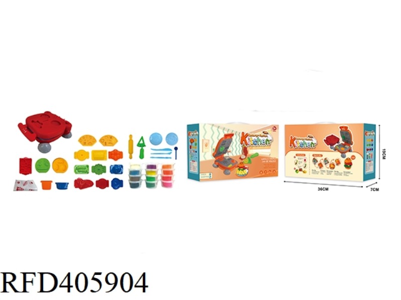 COLOR MUD BURGER MACHINE