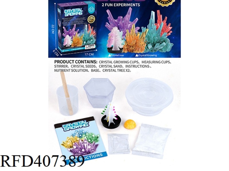 CRYSTAL PLANTING + CHRISTMAS TREE