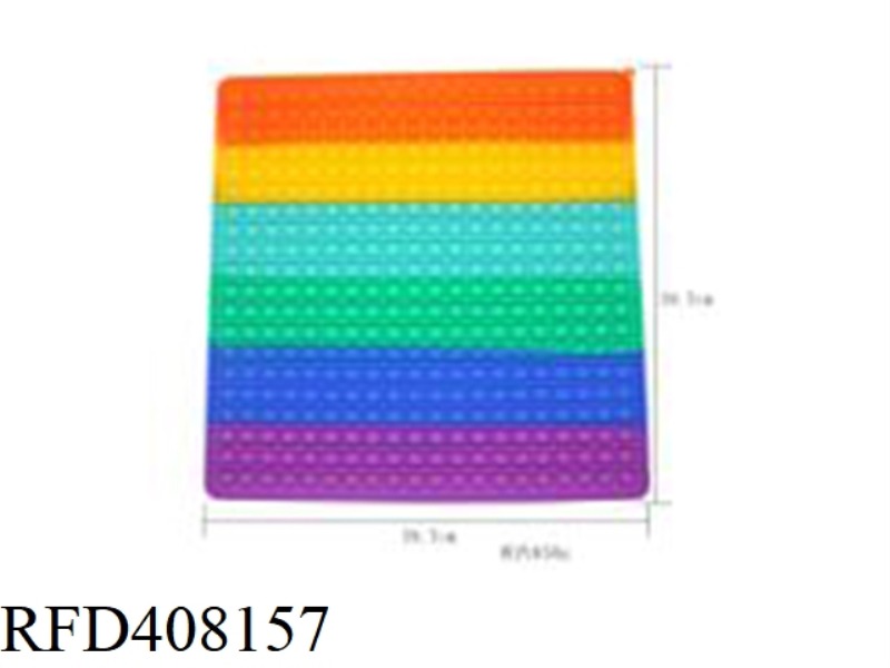 RODENT PIONEER 40CM SQUARE (RAINBOW COLOR)