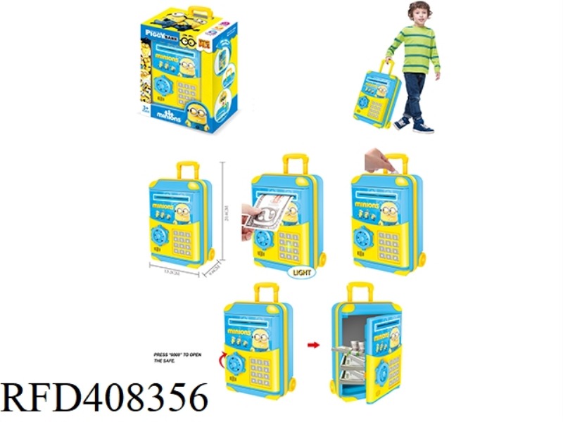 TROLLEY CASE ELECTRIC PIGGY BANK