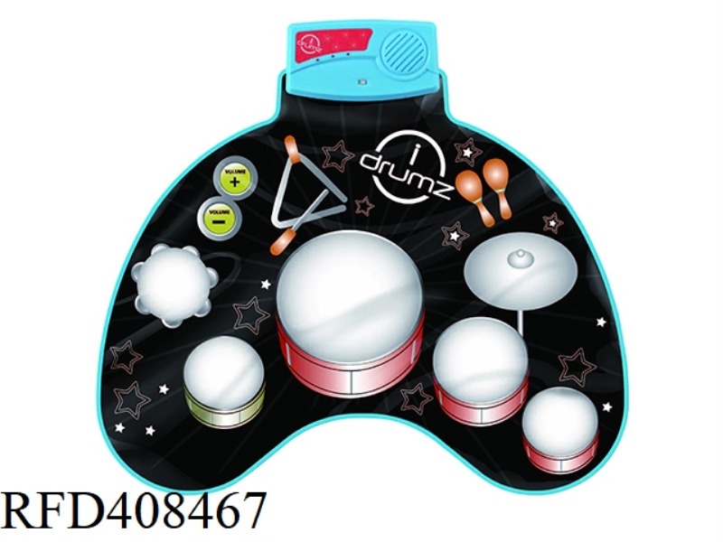 PERCUSSION INSTRUMENT PLAYING BLANKET (BLACK)