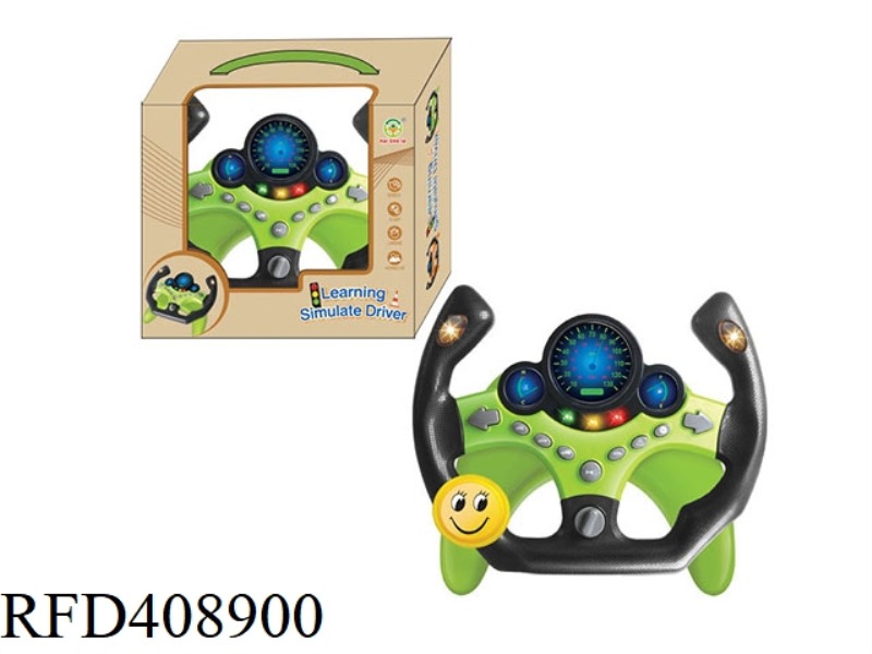 PUZZLE RACING STEERING WHEEL 360-DEGREE POWER-ASSISTED ROTATION