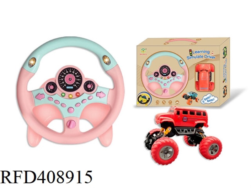 STEERING WHEEL AND OFF-ROAD VEHICLE