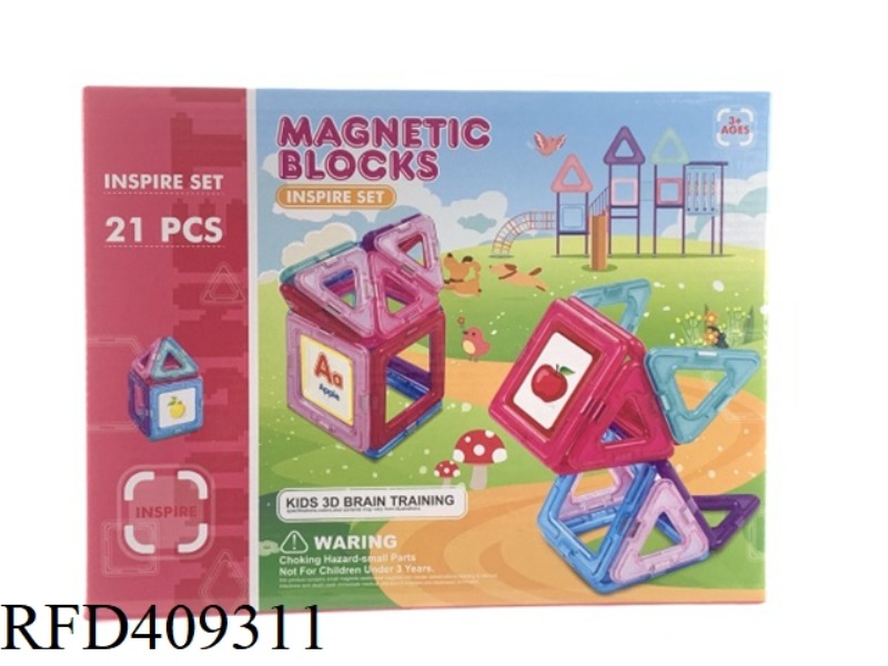 GIRL SERIES MAGNET SHEET 21PCS