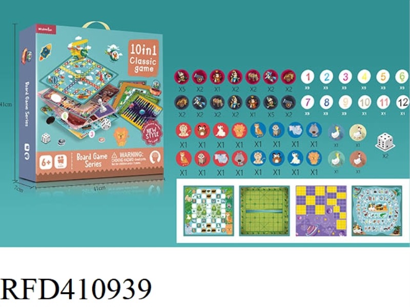 10-IN-1 CHESS (WITHOUT PLASTIC BOARD)