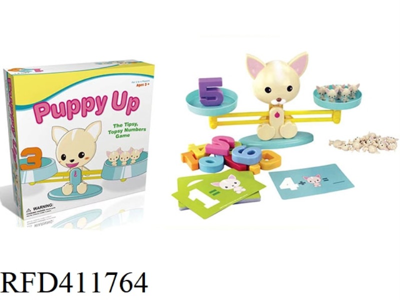 PUPPY BALANCE MATH ENLIGHTENMENT GAME