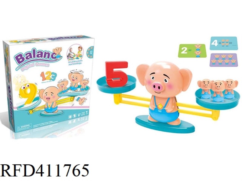PIGGY BALANCE MATH ENLIGHTENMENT GAME