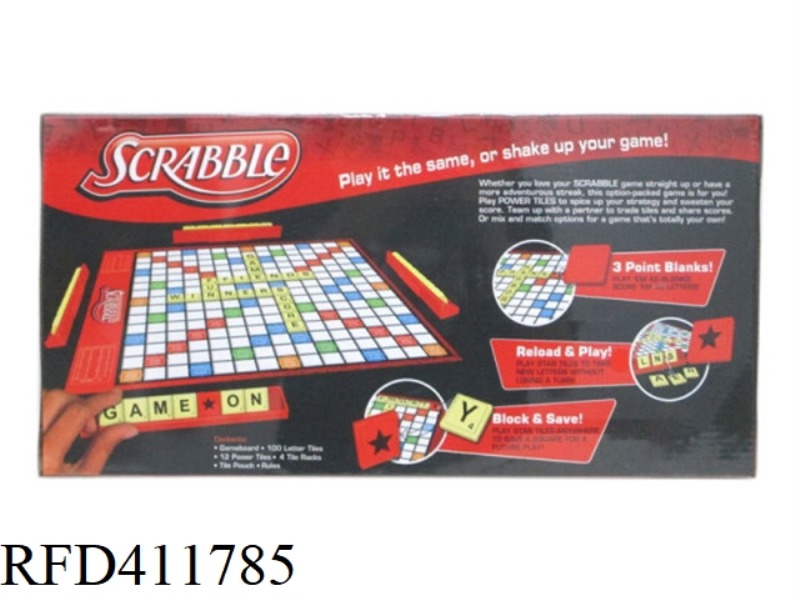 ENGLISH SCRABBLE [ENGLISH PACKAGING]