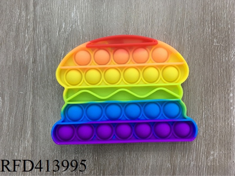 RAINBOW-COLORED BURGER EXTERMINATOR