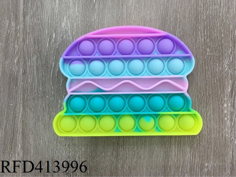MACARON-COLORED BURGER EXTERMINATOR